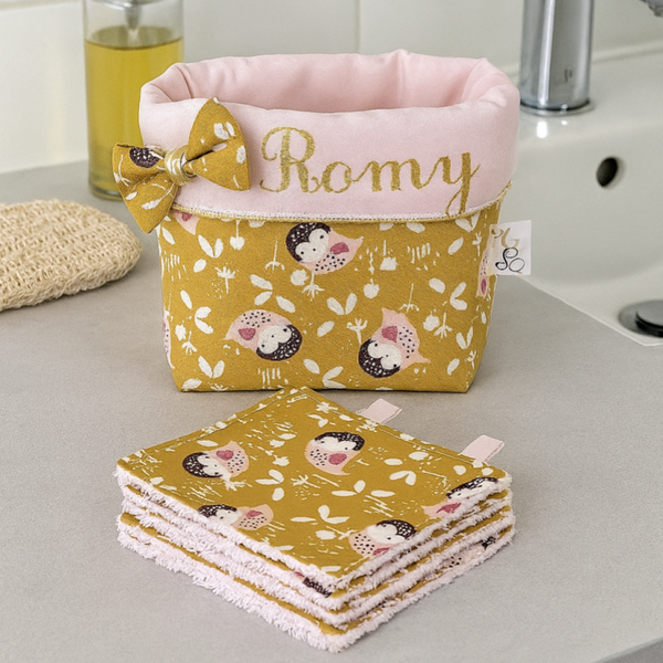 Lingettes lavables à composer