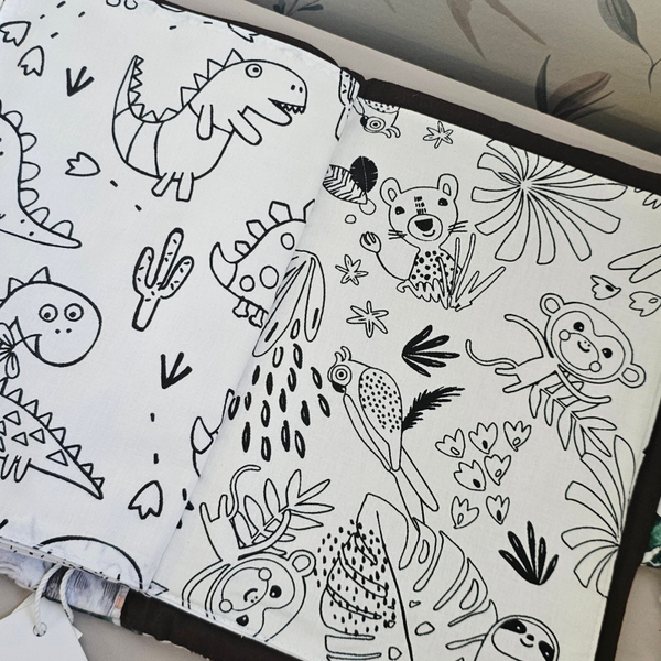 Cahier de coloriage lavable