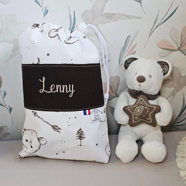 Sac à doudou personnalisé