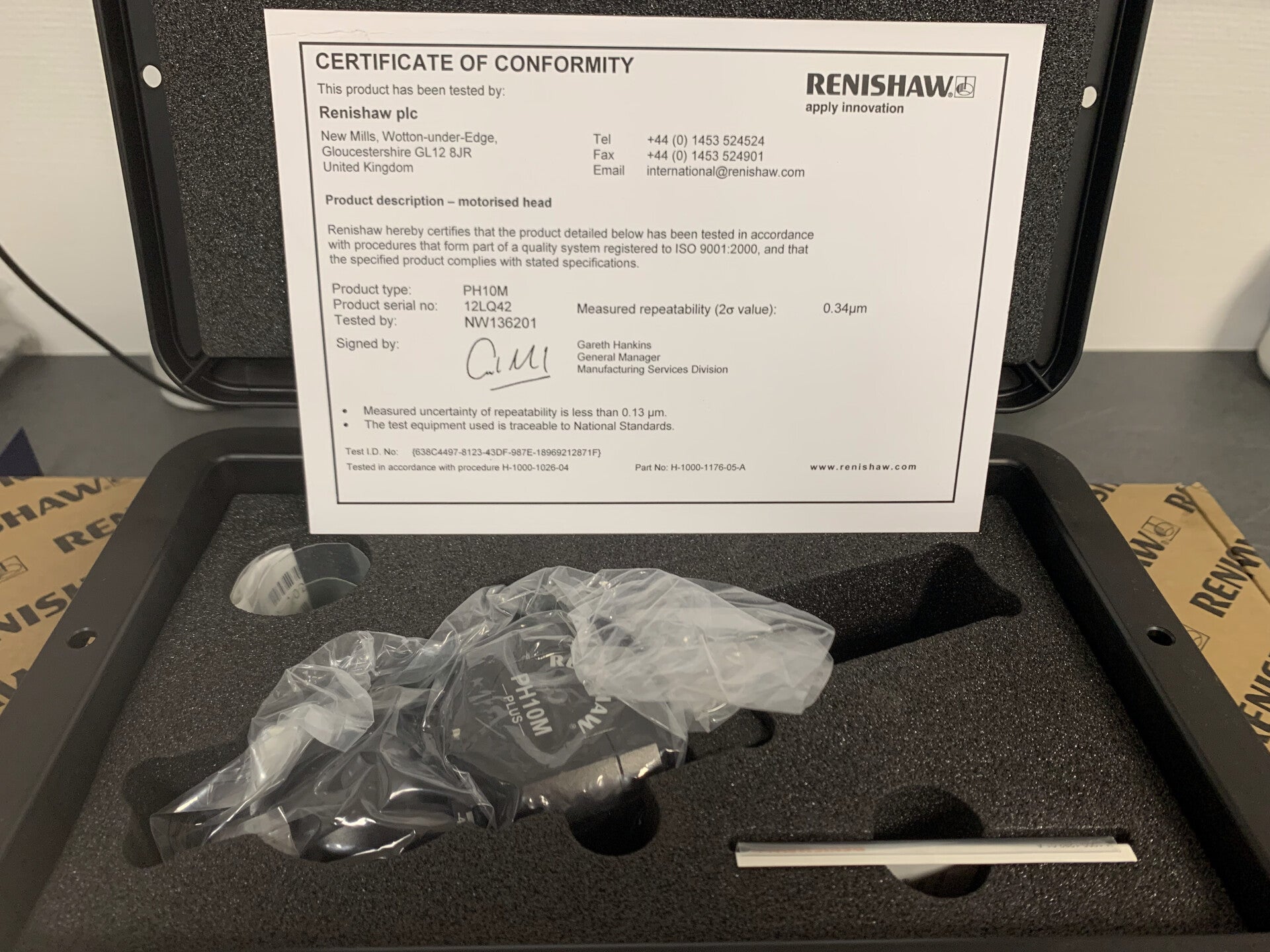 Palpeur Renishaw PH10 neuf