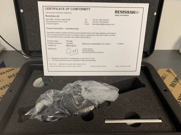 Palpeur Renishaw PH10 neuf
