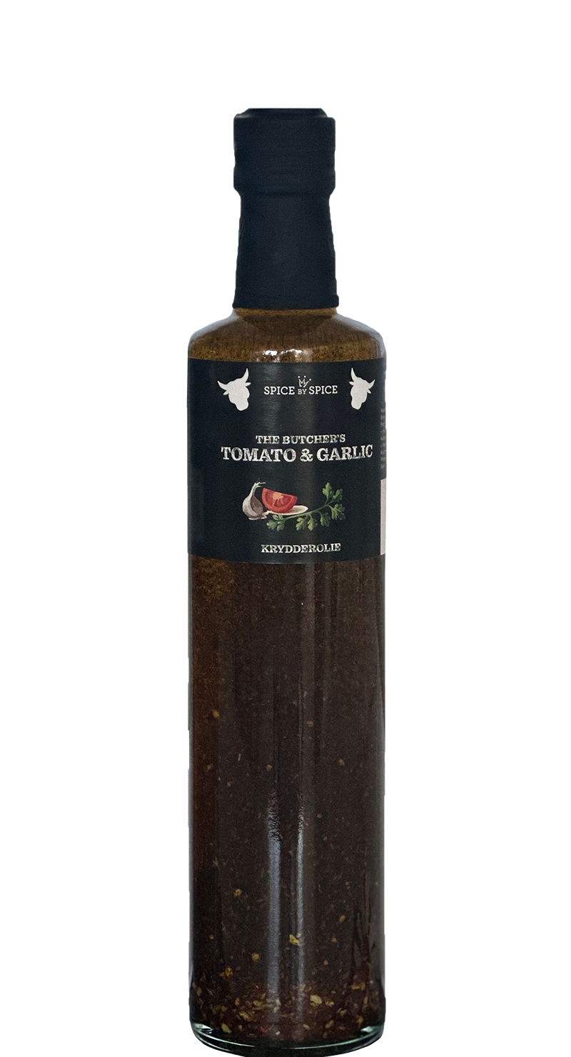 Krydderolie  Tomato & Garlic (forsendelse)