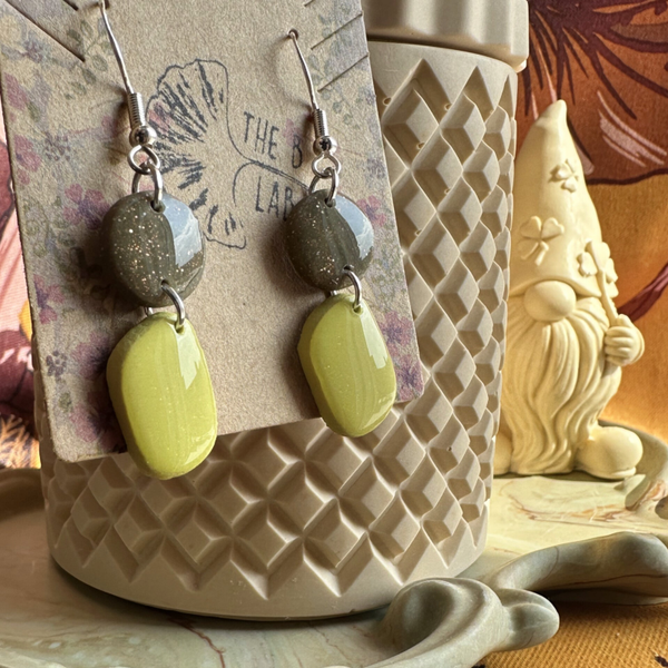 Orecchini Doppio Colore