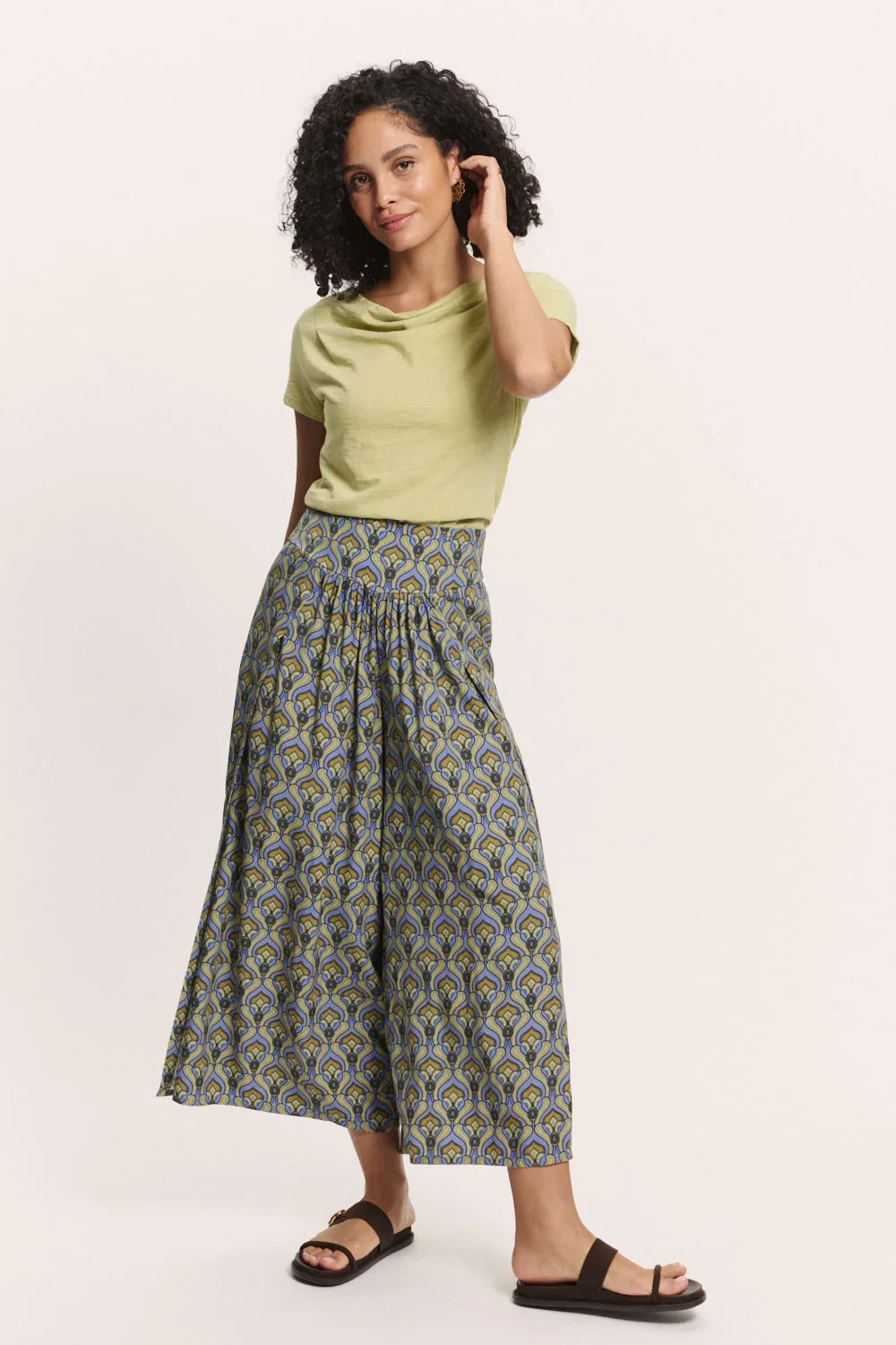 Tranquillo, Vickyy trousers, green tullip