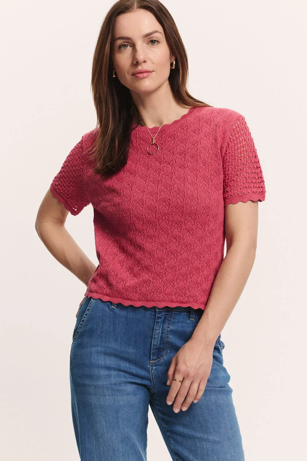 Tranquillo, sweater Emmaa, holly berry