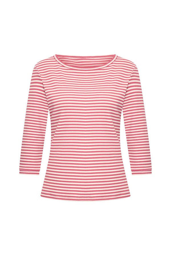Zilch, top boatneck, lipstick