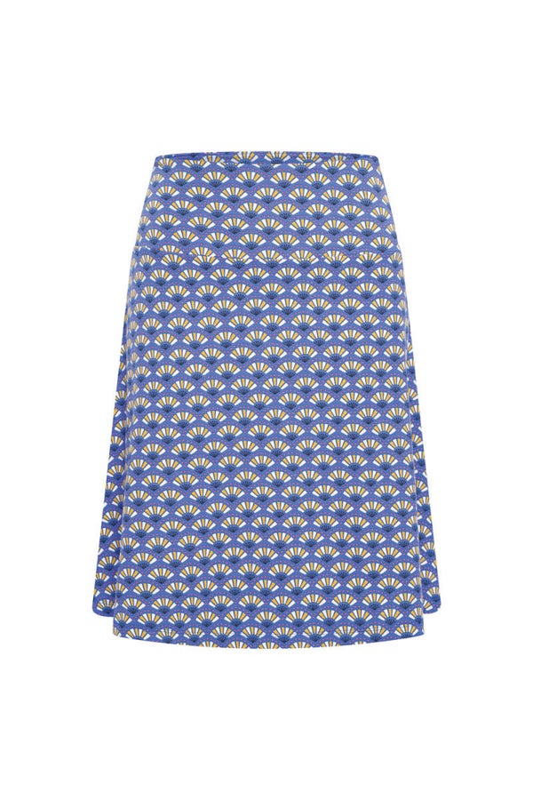 Zilch, skirt wide, fan dazzling blue