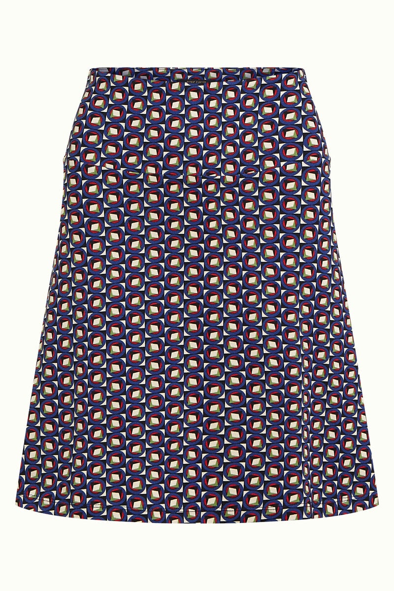 King Louie, border skirt Fifi, mazarine