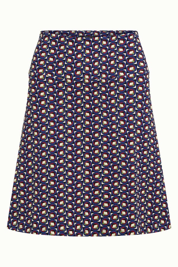 King Louie, border skirt Fifi, mazarine