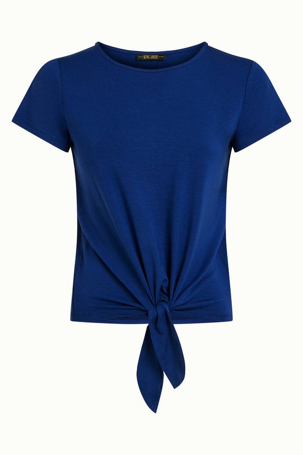 King Louie, knot shirt Tulum, mazarine