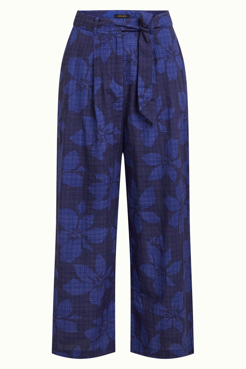 King Louie, Ava pants Saline, beacon blue