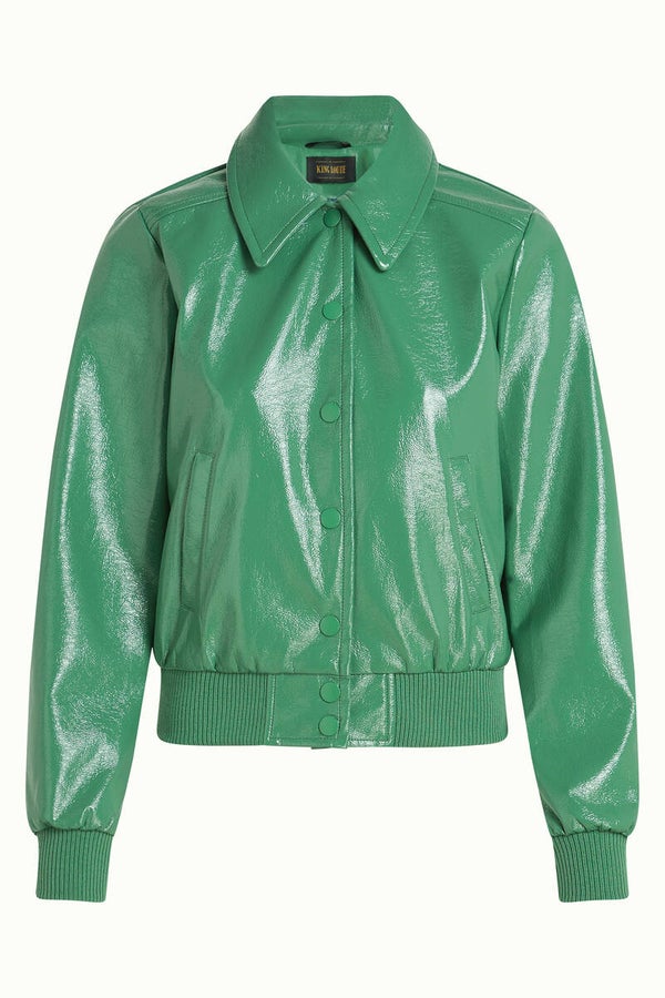 King Louie, Isa jacket shine, Neptune green