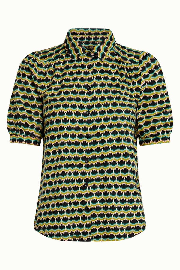 King Louie, Carina blouse drift, ponderosa green