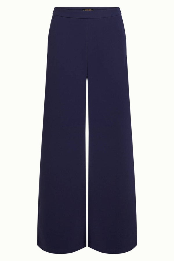 King Louie, Ethel pants woven crepe, beacon blue