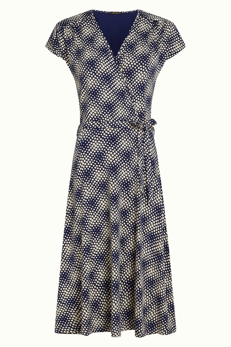 King Louie, Abigail dress haven, beacon blue