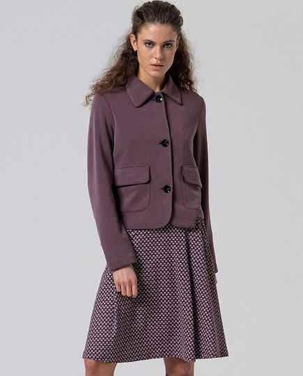 Surkana, short jacket, blueberry