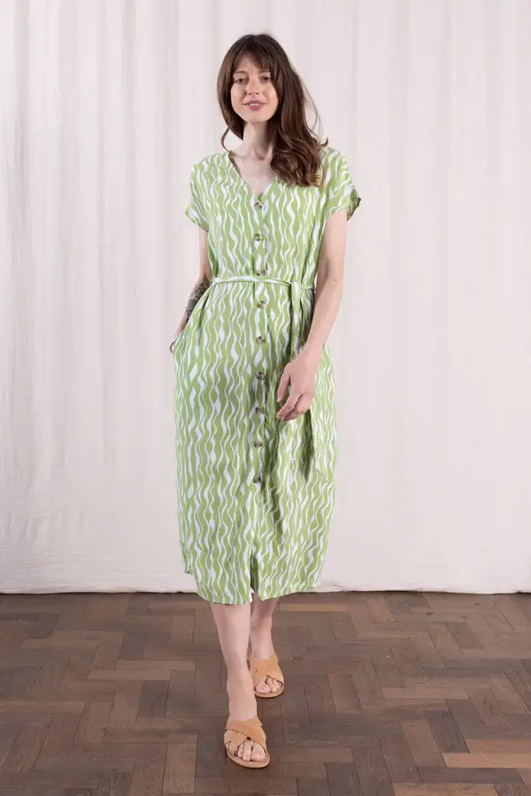 Nomads, dress, green