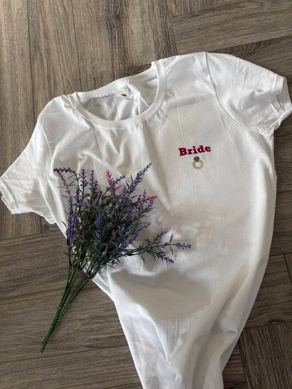 Embroidered Bride T-shirt