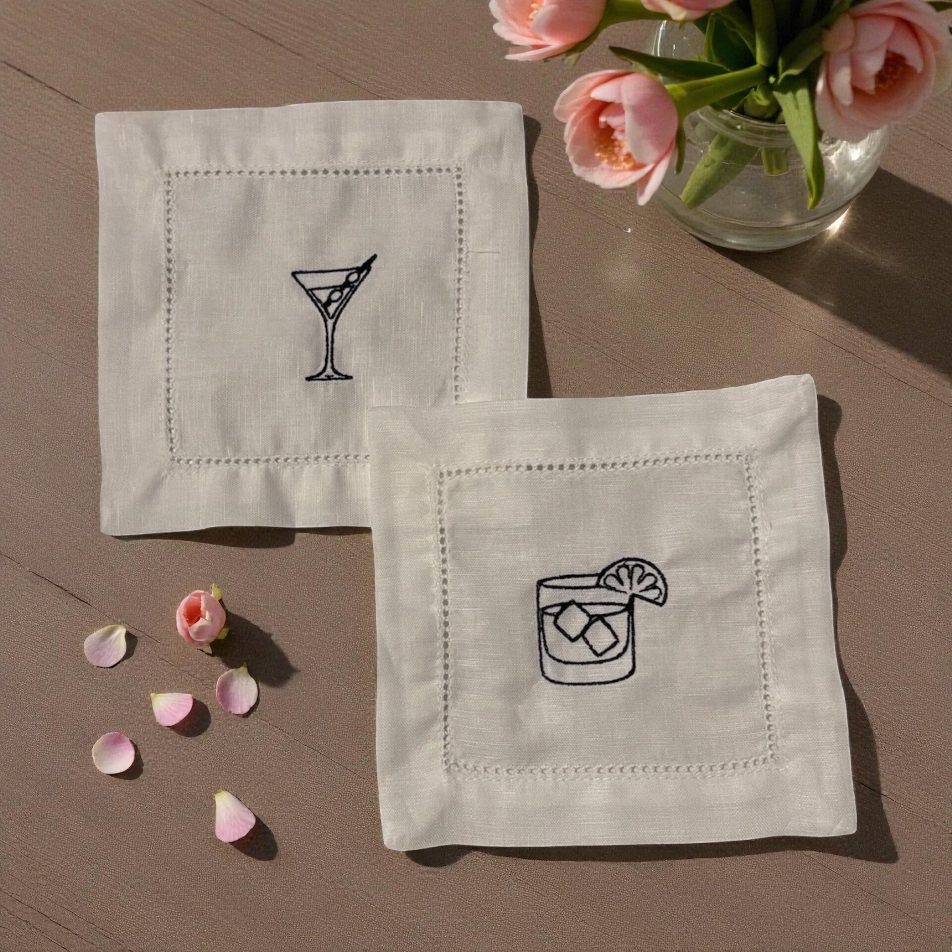 Linen Cocktail Napkins