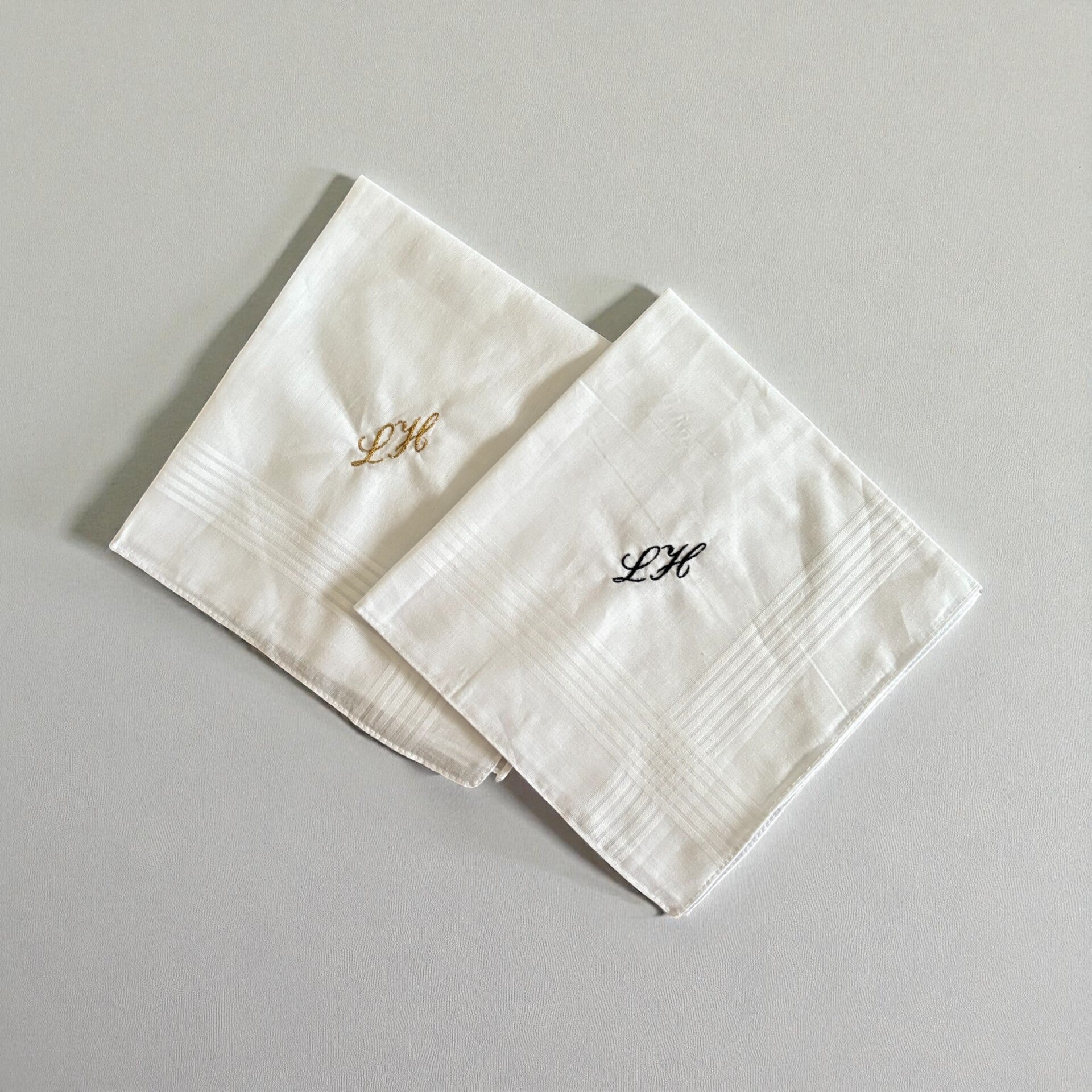 Monogrammed Hankercheif