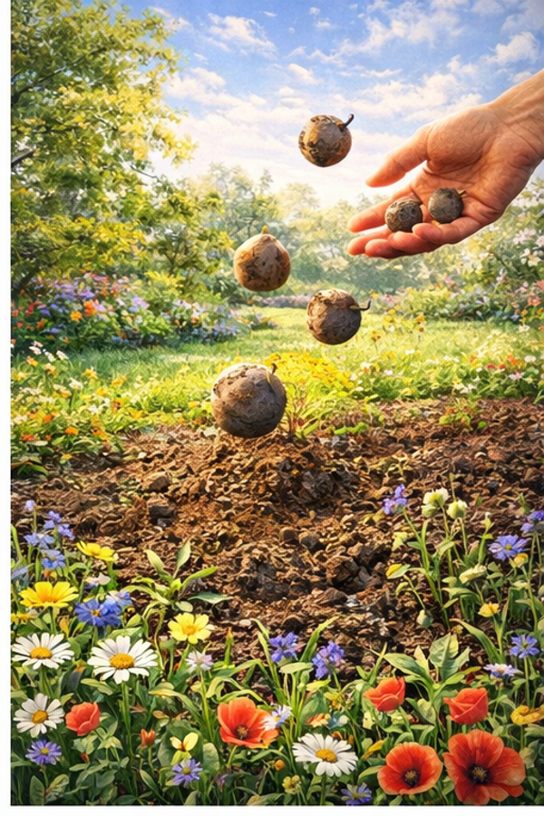 Bombes à graines – Fleurs mellifères