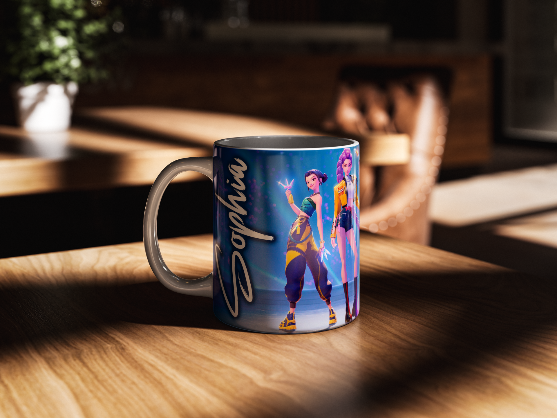 KPOP Demon Hunters "Huntrix" Personalised Mug