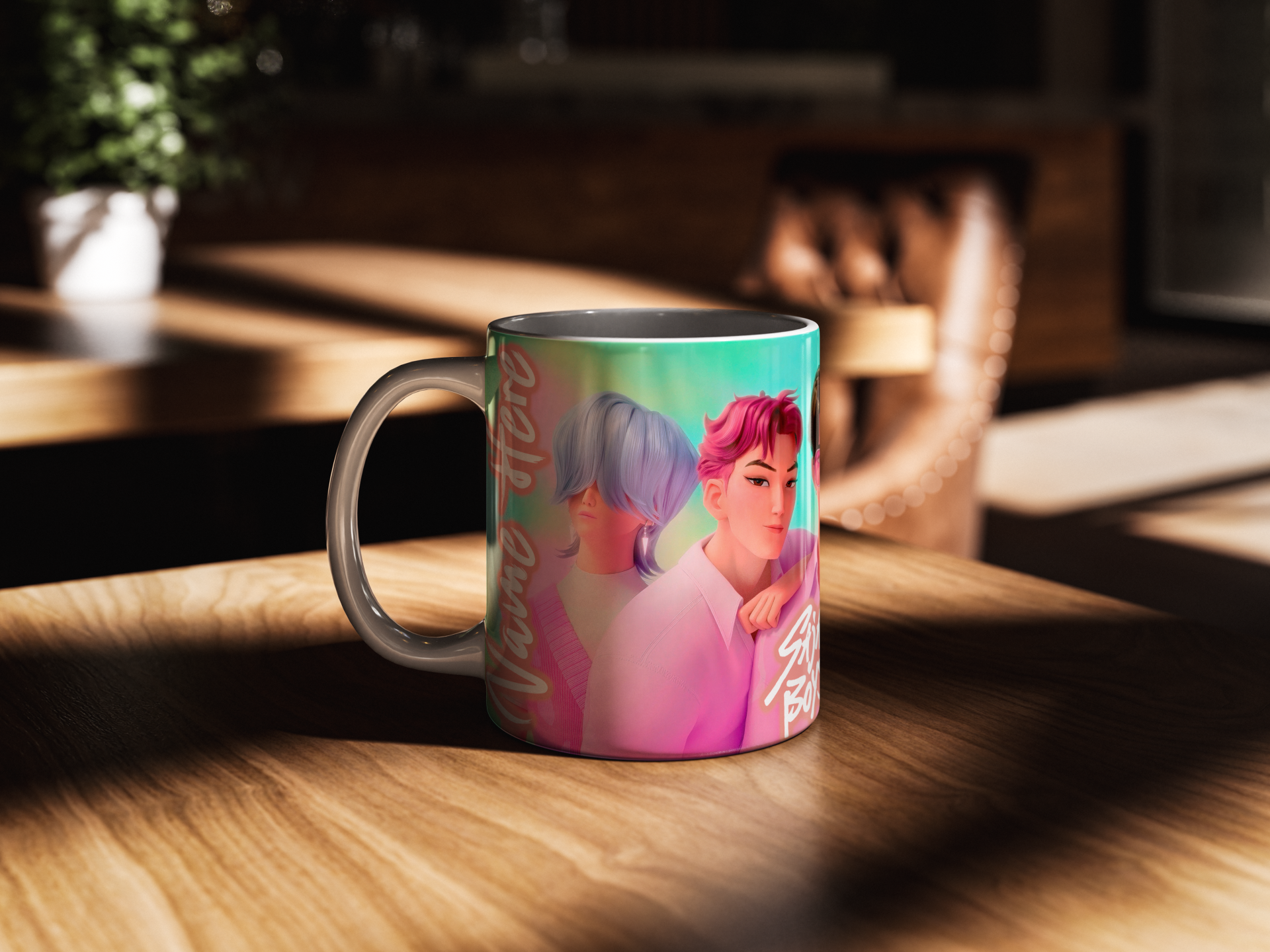 KPOP Demon Hunters "Saja Boys" Personalised Mug