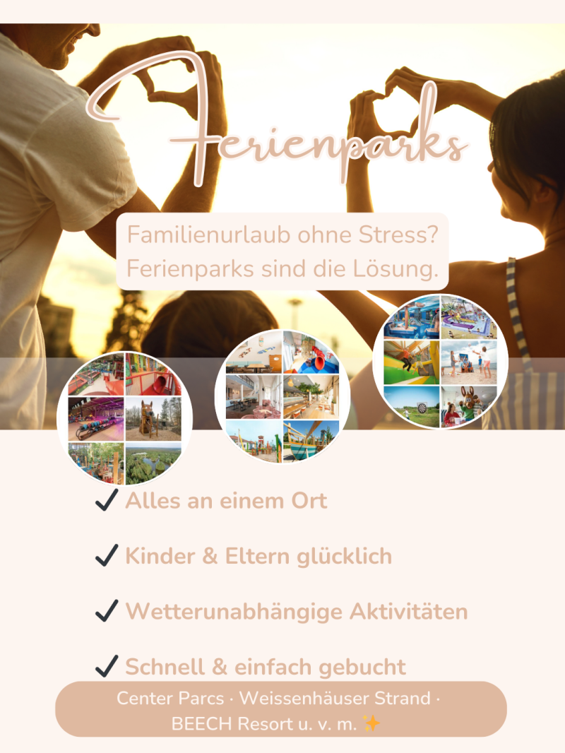 Ferienpark Urlaub buchen mit Rundum Service Reisebüro Geesthacht