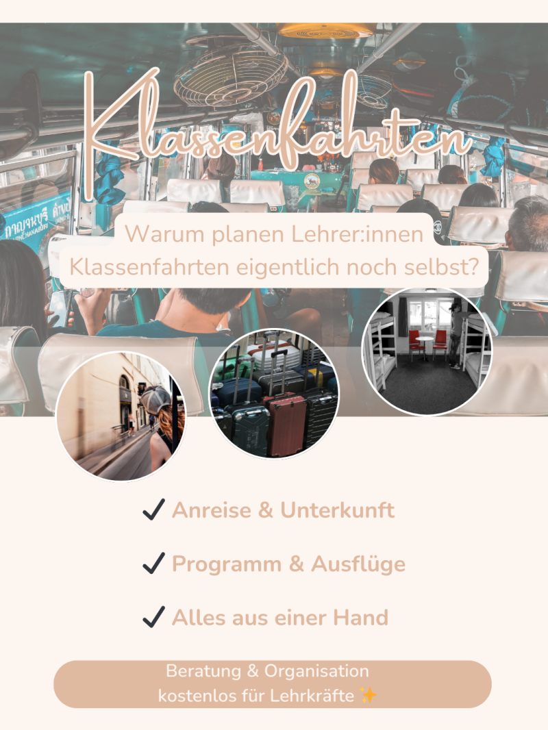 Klassenfahrt organisieren stressfrei Planung Reisebüro Geesthacht