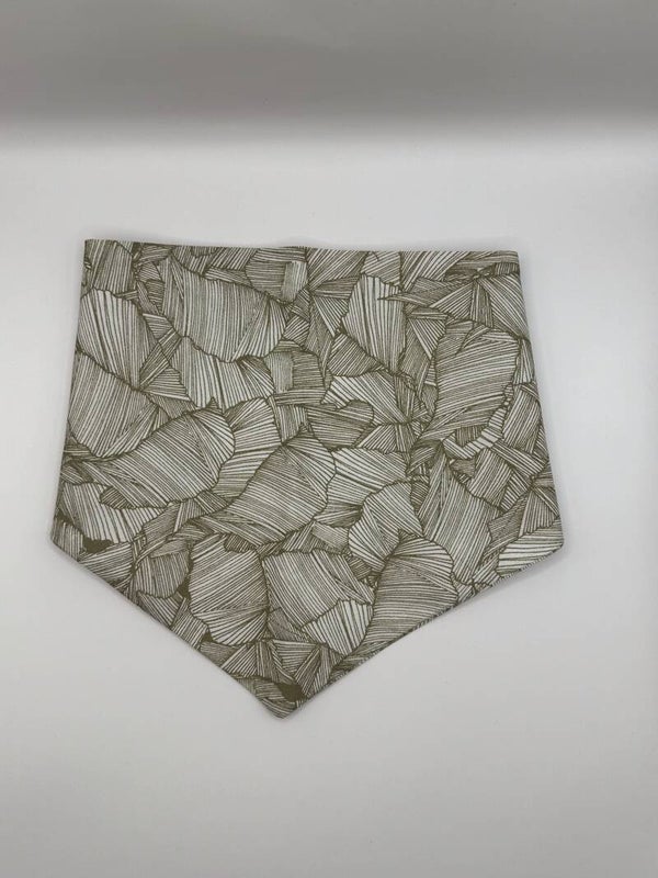 Beige printed Bandana