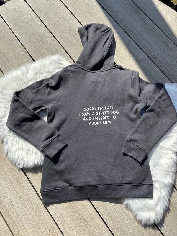 Sorry I'm late I saw a...hoodie (Woman)