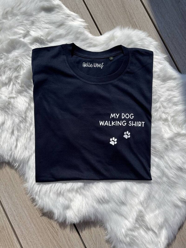 My Dog Walking Shirt (Men)