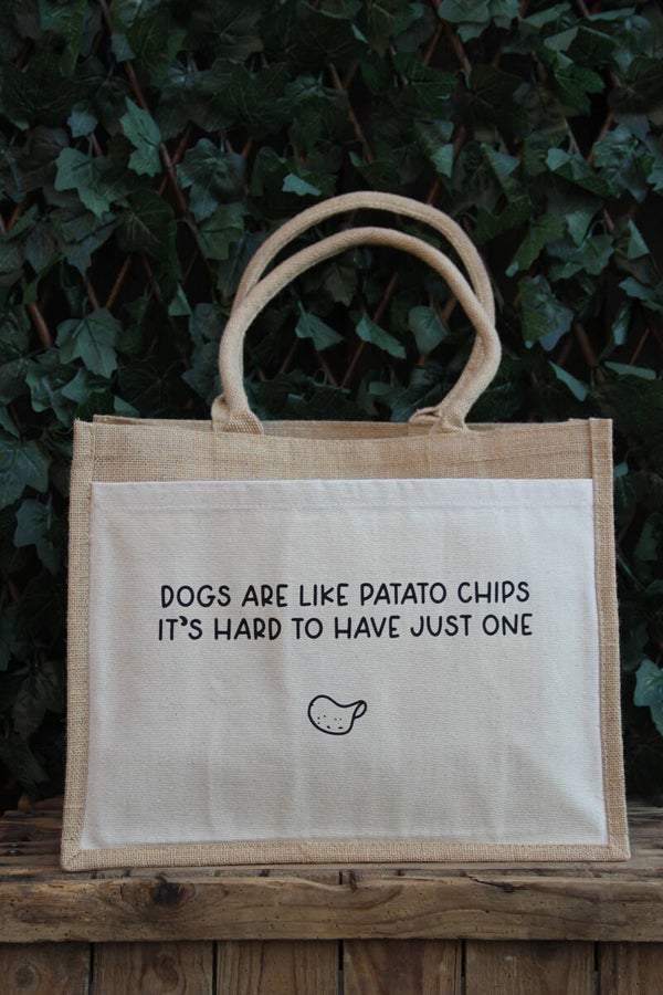 Dogs are like potato chips it's hard to have just one