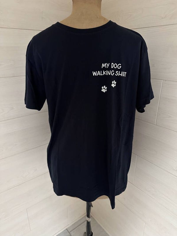 My dog walking shirt maat XL