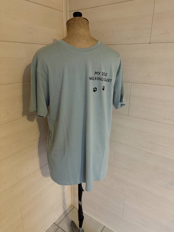 My dog walking shirt maat L
