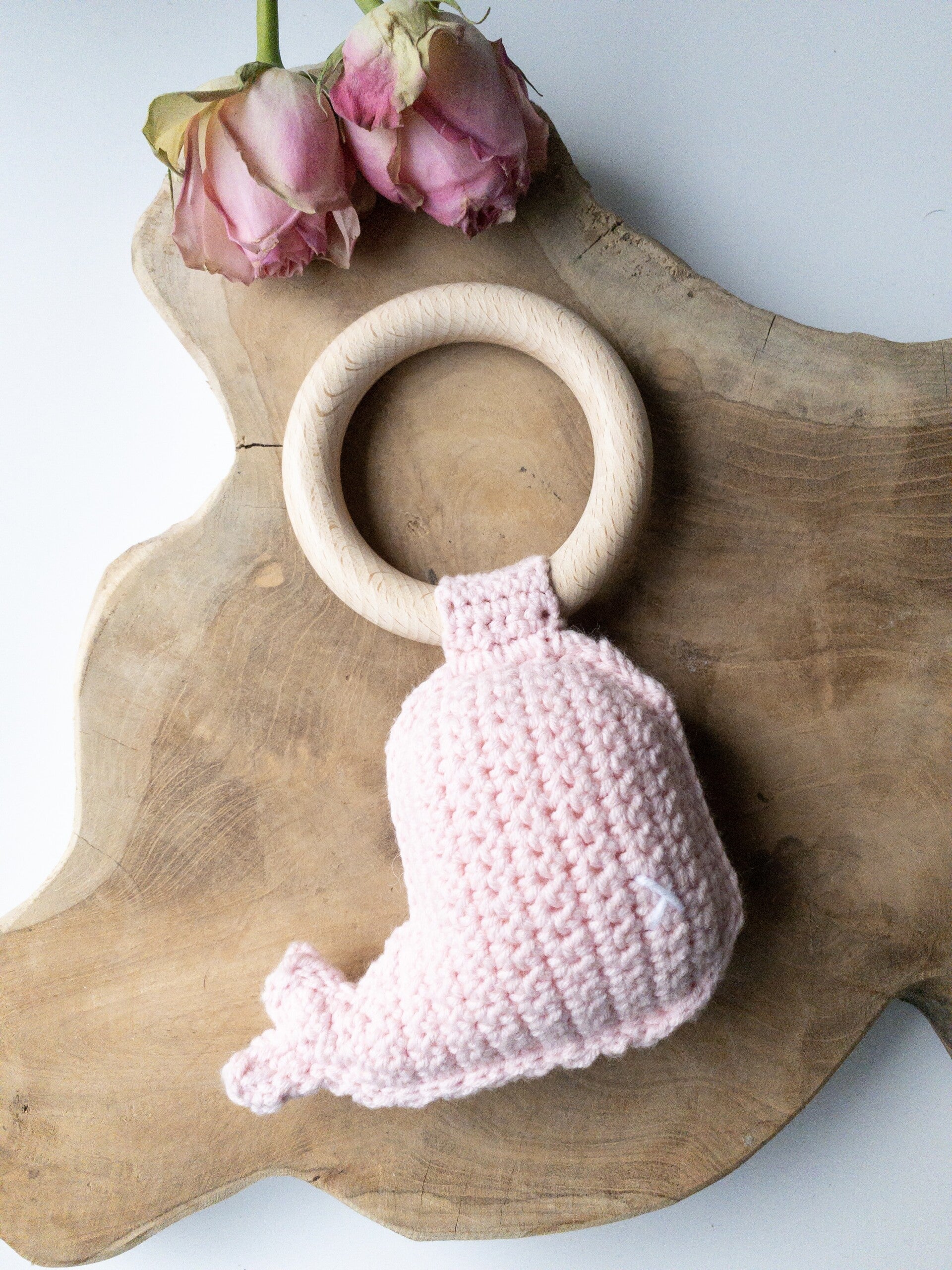 Bijtring - Walvis - Roze