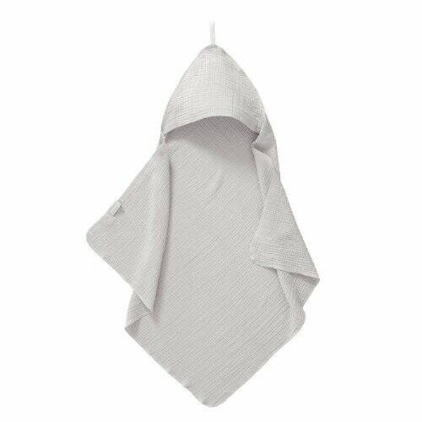 Cottonbabie - Badcape - Soft - Lichtgrijs