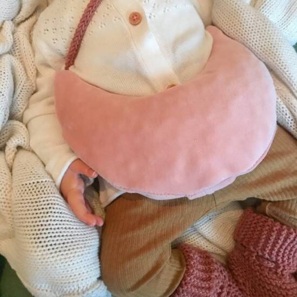 Warmtemaantje - Bio-velours Soft Pink