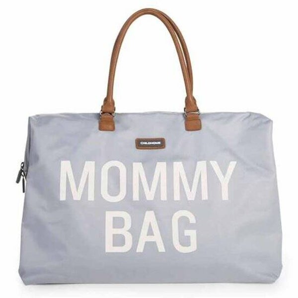 Childhome - MOMMY BAG BIG - Grijs/Ecru
