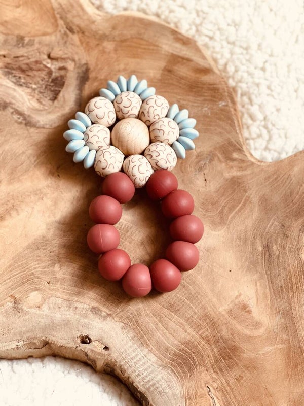 Bijtring - Bloem - Red