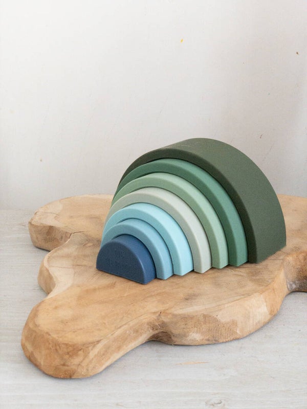 Stapelregenboog Blauw