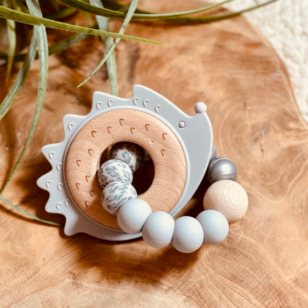 Bijtring Egel - Gray