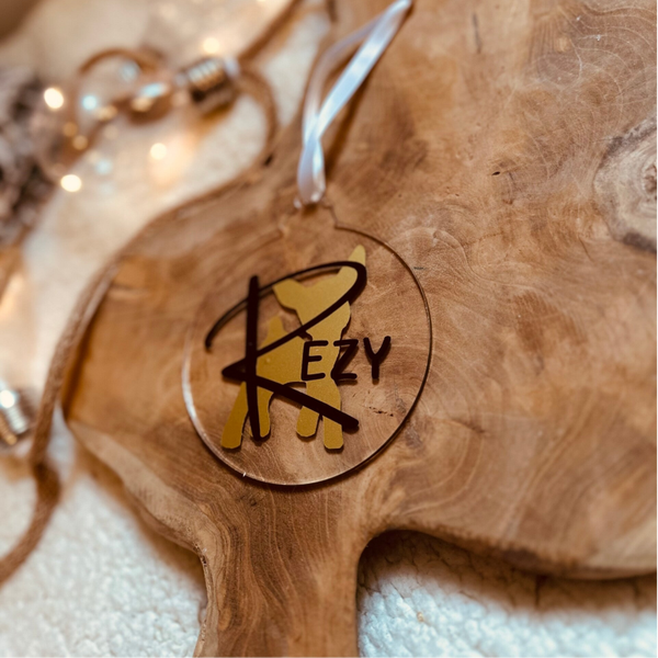 Kerstbal - Personaliseren met Naam