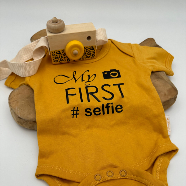 Romper Oker - My First Selfie + Speelgoed Camera