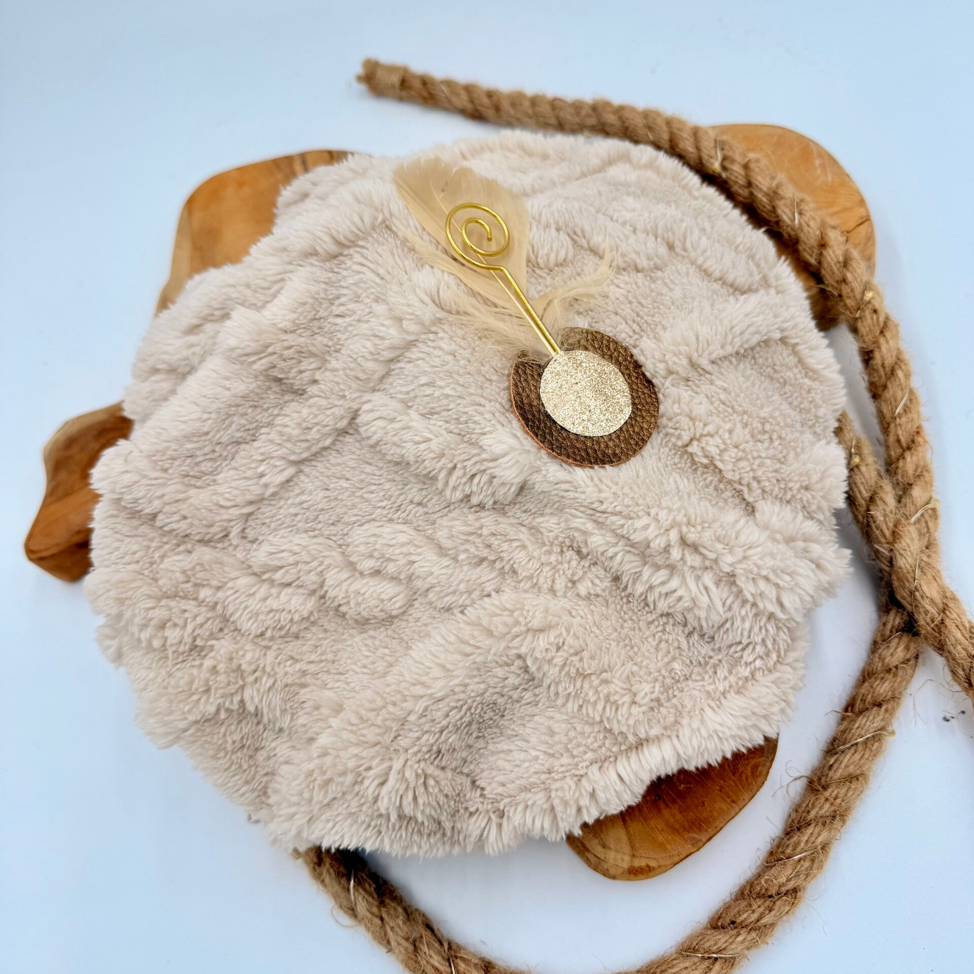 Pietenmuts Beige Fleece