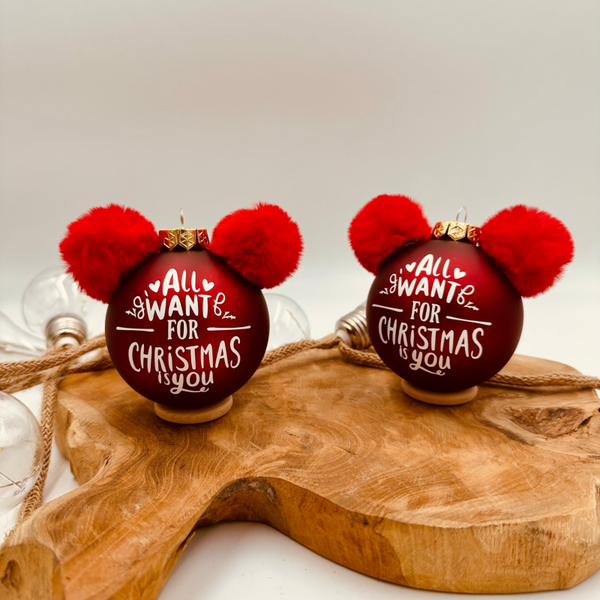 Kerstbal - All I want for Christmas