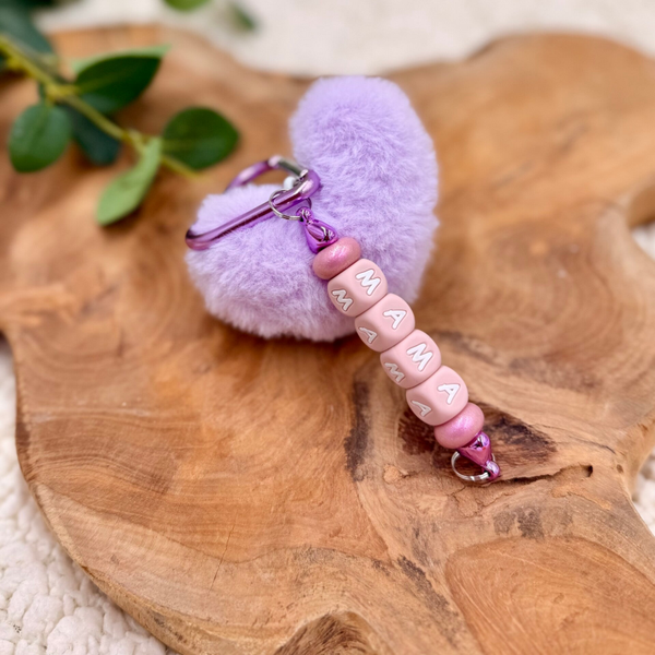 Sleutelhanger "MAMA" - Purple