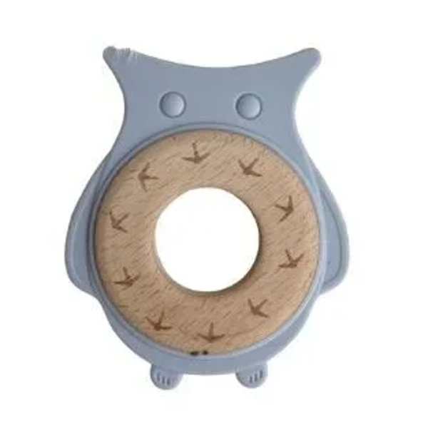 Bijtring met Naam - Uil