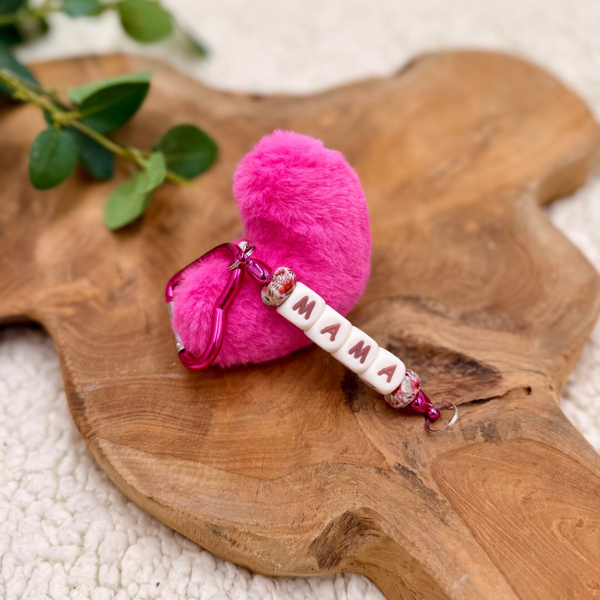 Sleutelhanger "MAMA" - Pink