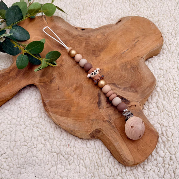 Speenkoord Schaapje - Bruin